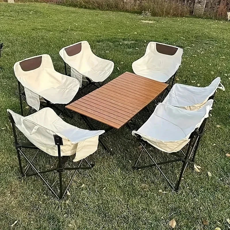 Outdoor Folding Camping Chair, Ultra Light Portable Seat for Picnic, Fishing, Hiking, Camping & Travel, Easy to Carry Chair