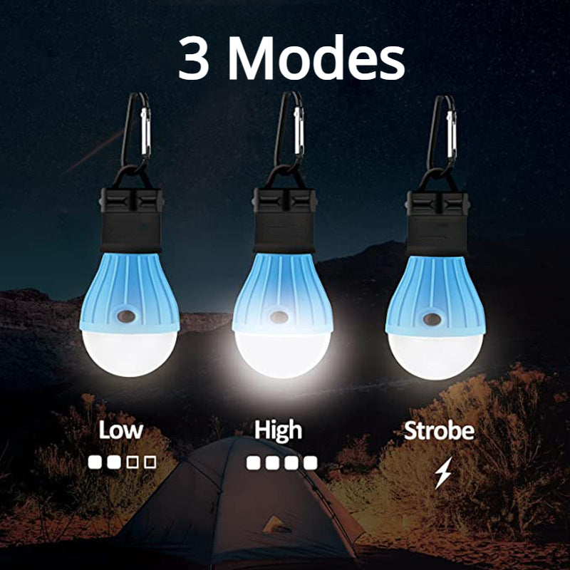 LED Camping Lantern: Portable Tent Light & SOS Emergency Lamp