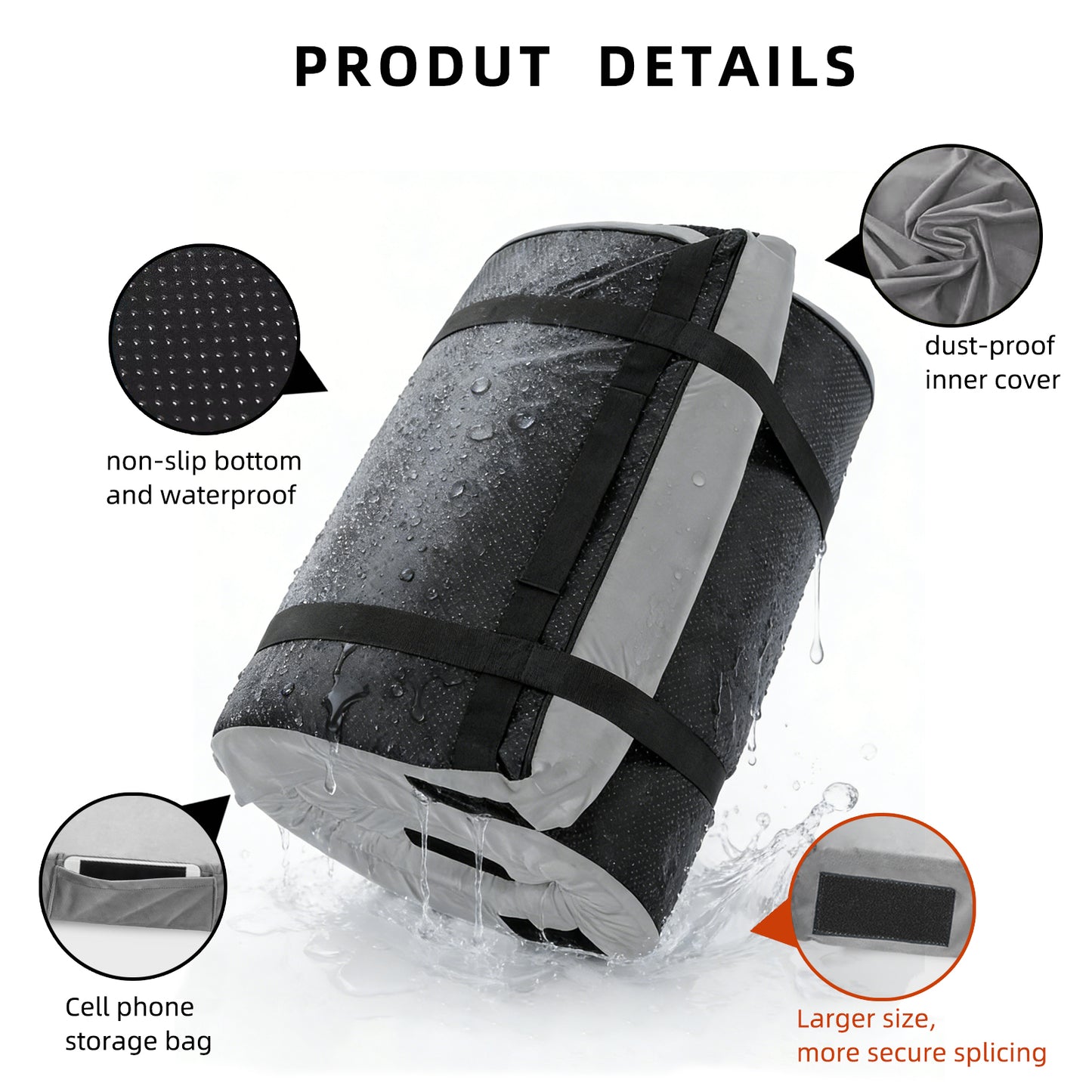 Sleeping Pad: Memory Foam Camping Mattress 3.1" - Portable Cot Pad