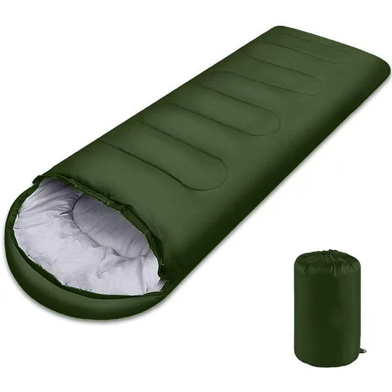Polyester Camping Sleeping Bag - 4 Seasons, Portable Design