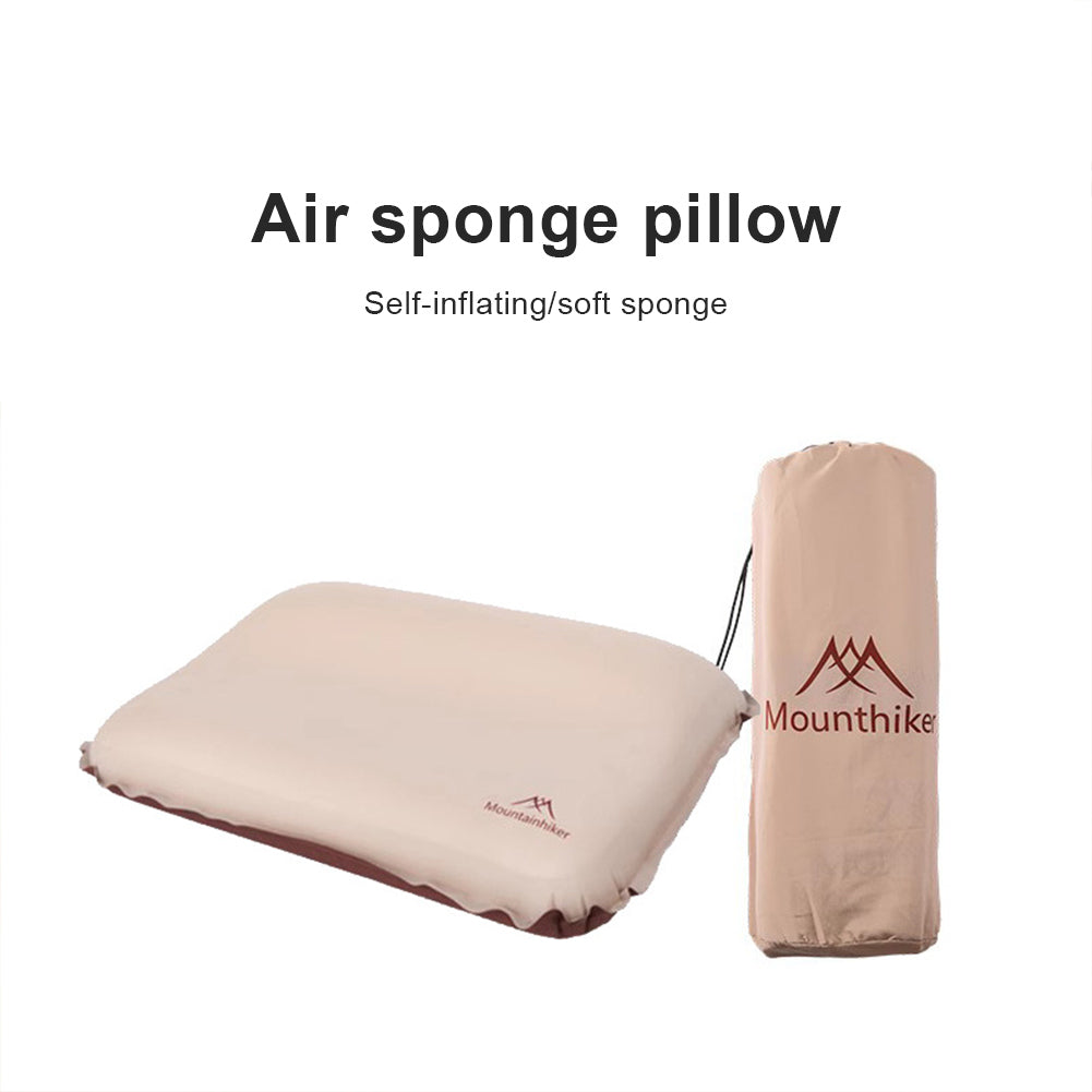 Camping Air Pillow: Ergonomic Self-Inflating Travel Comfort