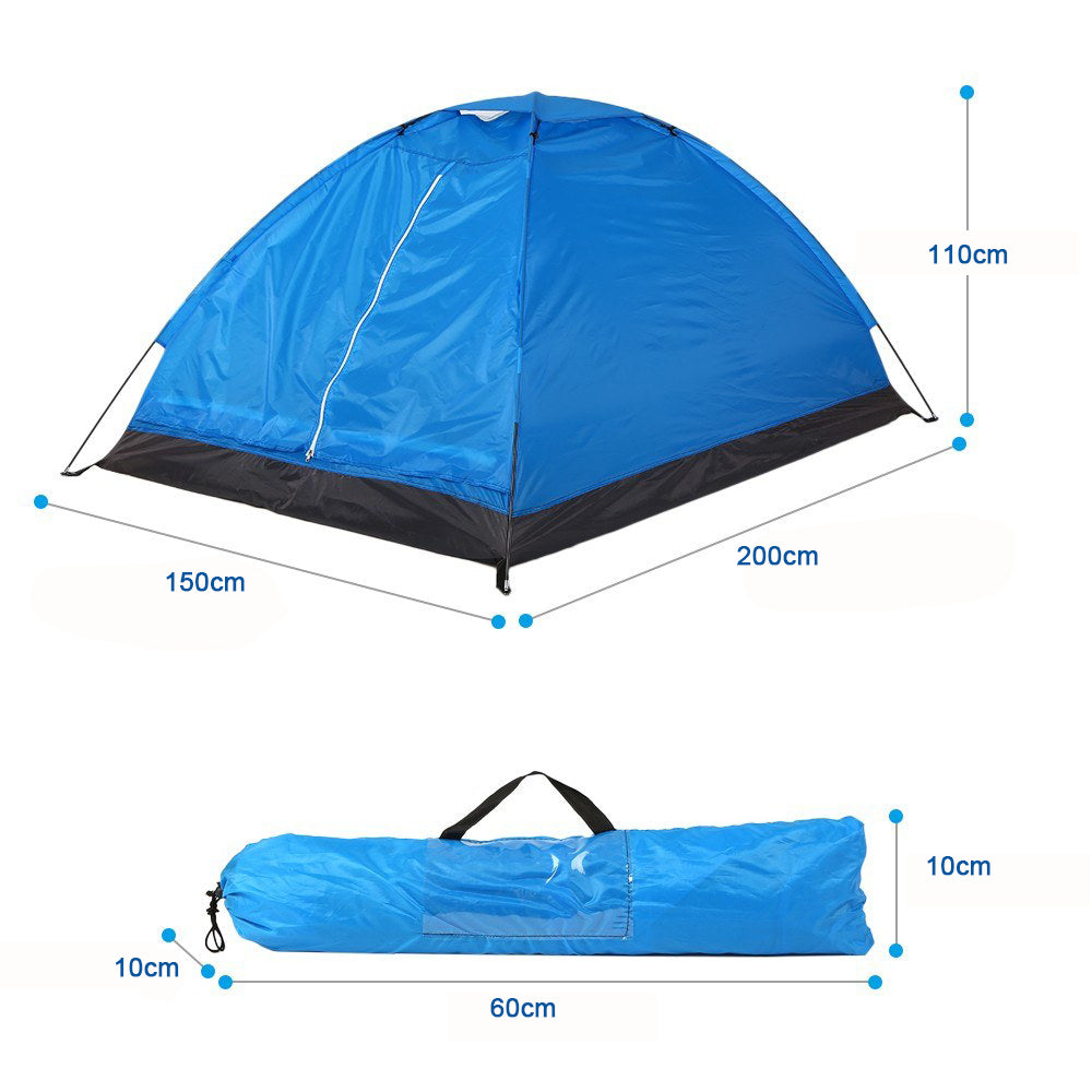 2-Person Camping Tent: Easy Setup, Spacious, Portable