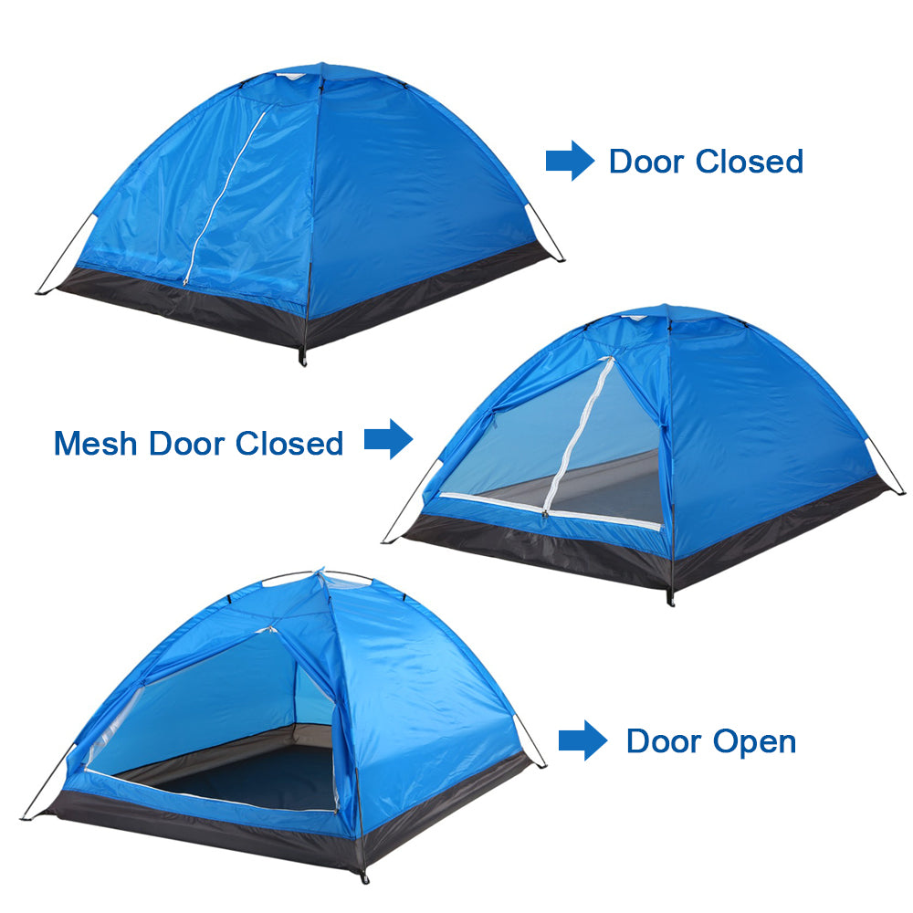 2-Person Camping Tent: Easy Setup, Spacious, Portable