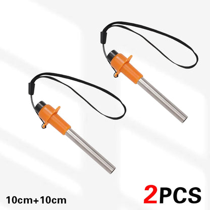 Pandatour 1PC Outdoor Camping Mini Electric Lighter Kitchen Household Stove Lgniter Stainless BBQ Piezo One Click Ignition