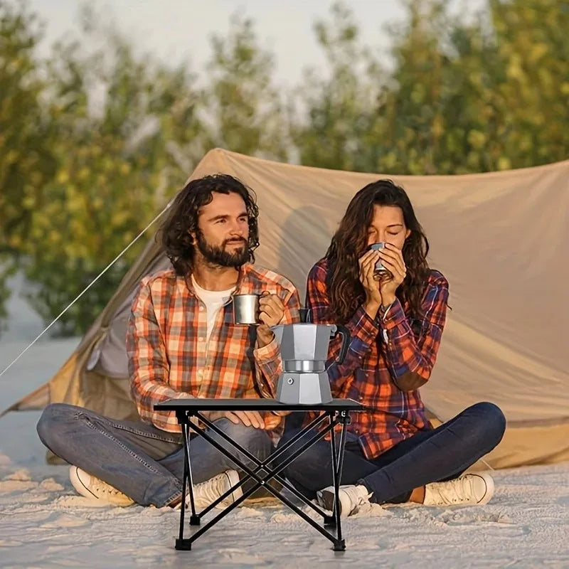 Portable Folding Camping Egg Roll Table Lightweight Collapsible For Outdoor Picnic Beach Travel Backyard Fishing Hiking Barbecue