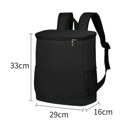 Insulated Bag: Outdoor Backpack Thermal Bag - Insulated & Leak-Proof