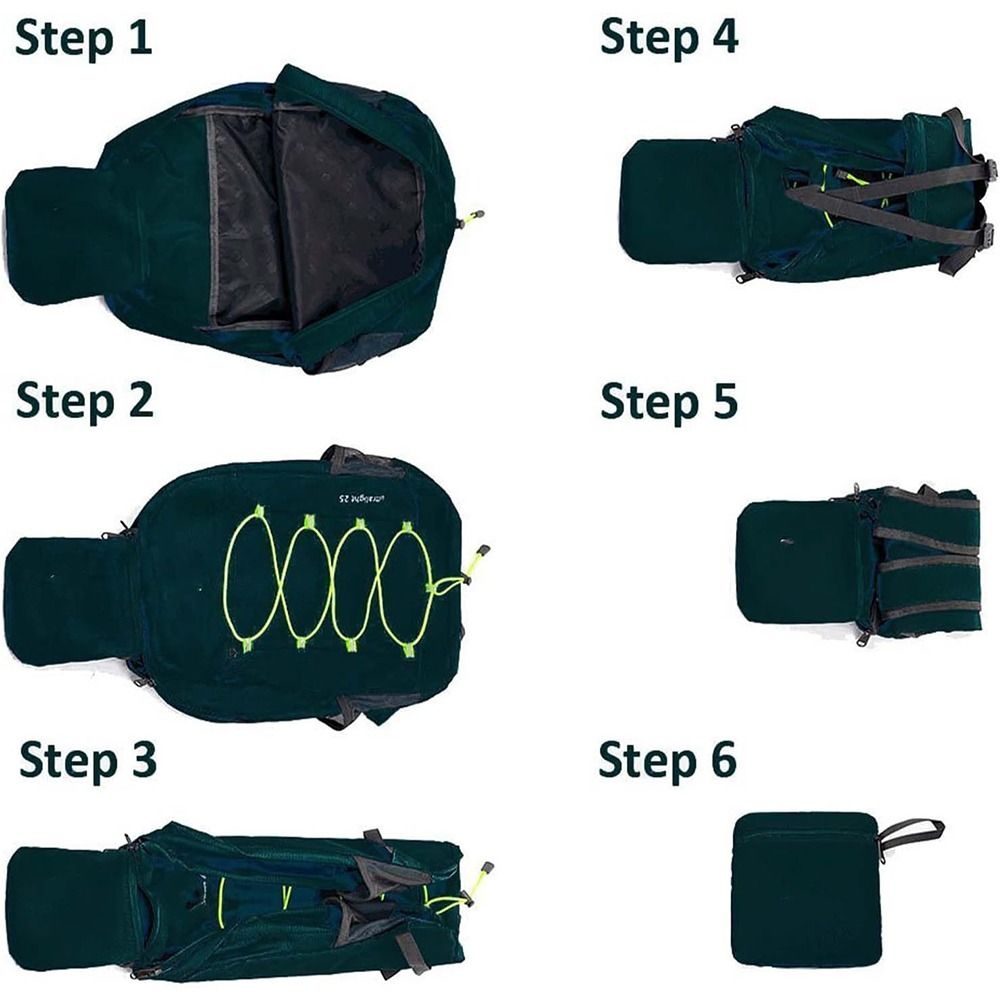 Backpack: Waterproof Foldable Backpack - Stylish & Packable Unisex Bag