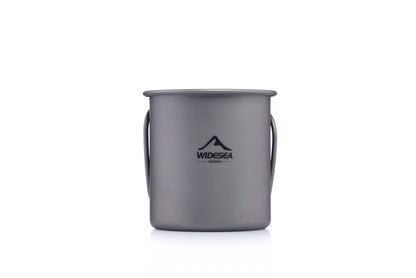 Titanium Camping Mug - Widesea Outdoor Cookware Set
