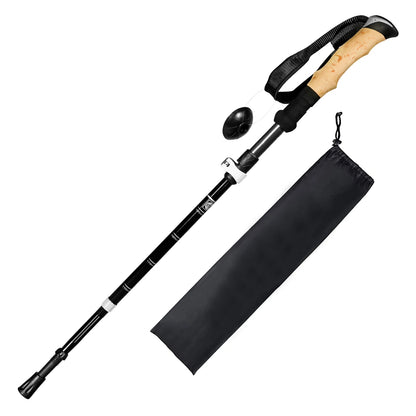 Hiking Sticks: Ultralight Folding Trekking Pole - Portable & Anti-Slip Stick