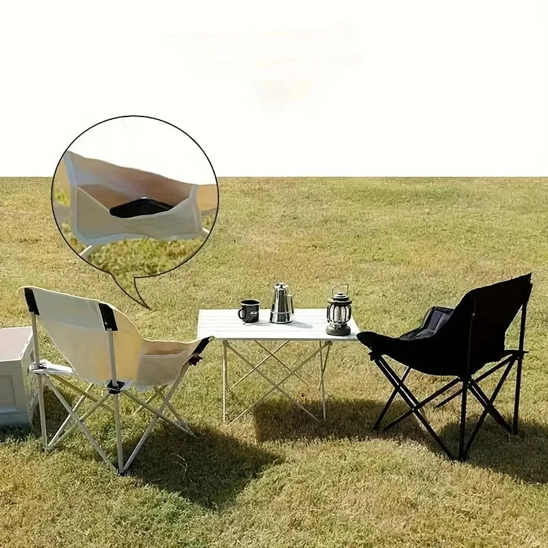 Outdoor Folding Camping Chair, Ultra Light Portable Seat for Picnic, Fishing, Hiking, Camping & Travel, Easy to Carry Chair