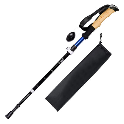 Hiking Sticks: Ultralight Folding Trekking Pole - Portable & Anti-Slip Stick