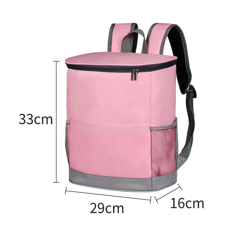 Insulated Bag: Outdoor Backpack Thermal Bag - Insulated & Leak-Proof
