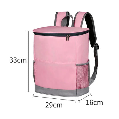 Insulated Bag: Outdoor Backpack Thermal Bag - Insulated & Leak-Proof