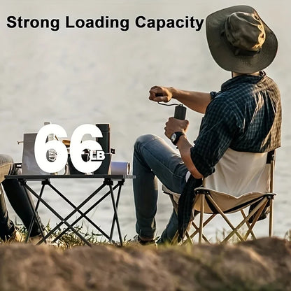 Portable Folding Camping Egg Roll Table Lightweight Collapsible For Outdoor Picnic Beach Travel Backyard Fishing Hiking Barbecue