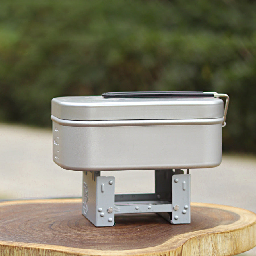 Camping Stove: Alcohol Solid Fuel - Portable BBQ & Camping Essential