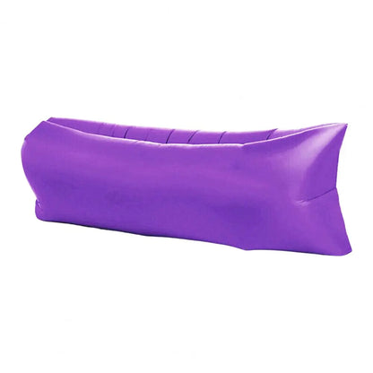 Inflatable Lounger Air Sofa Foldable Sleeping Bag Camping Beach Air Mattress Water Proof Couch Inflatable Lazy Sofa for Picnic