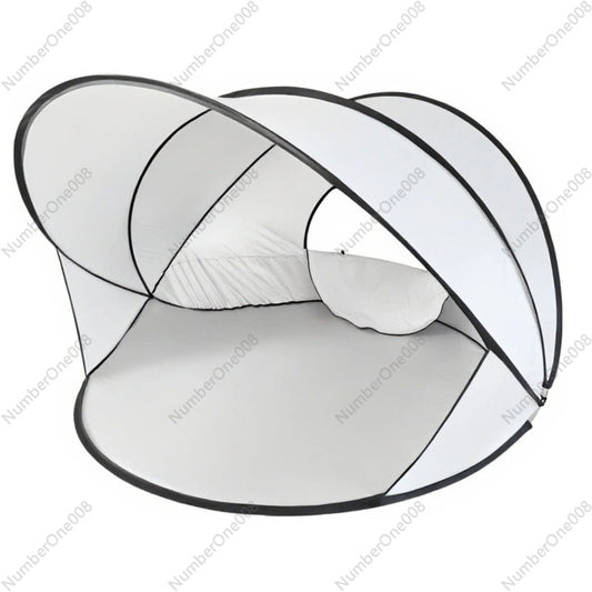 Beach Tent Sun Protection, Windproof Pop-Up, Easy Setup
