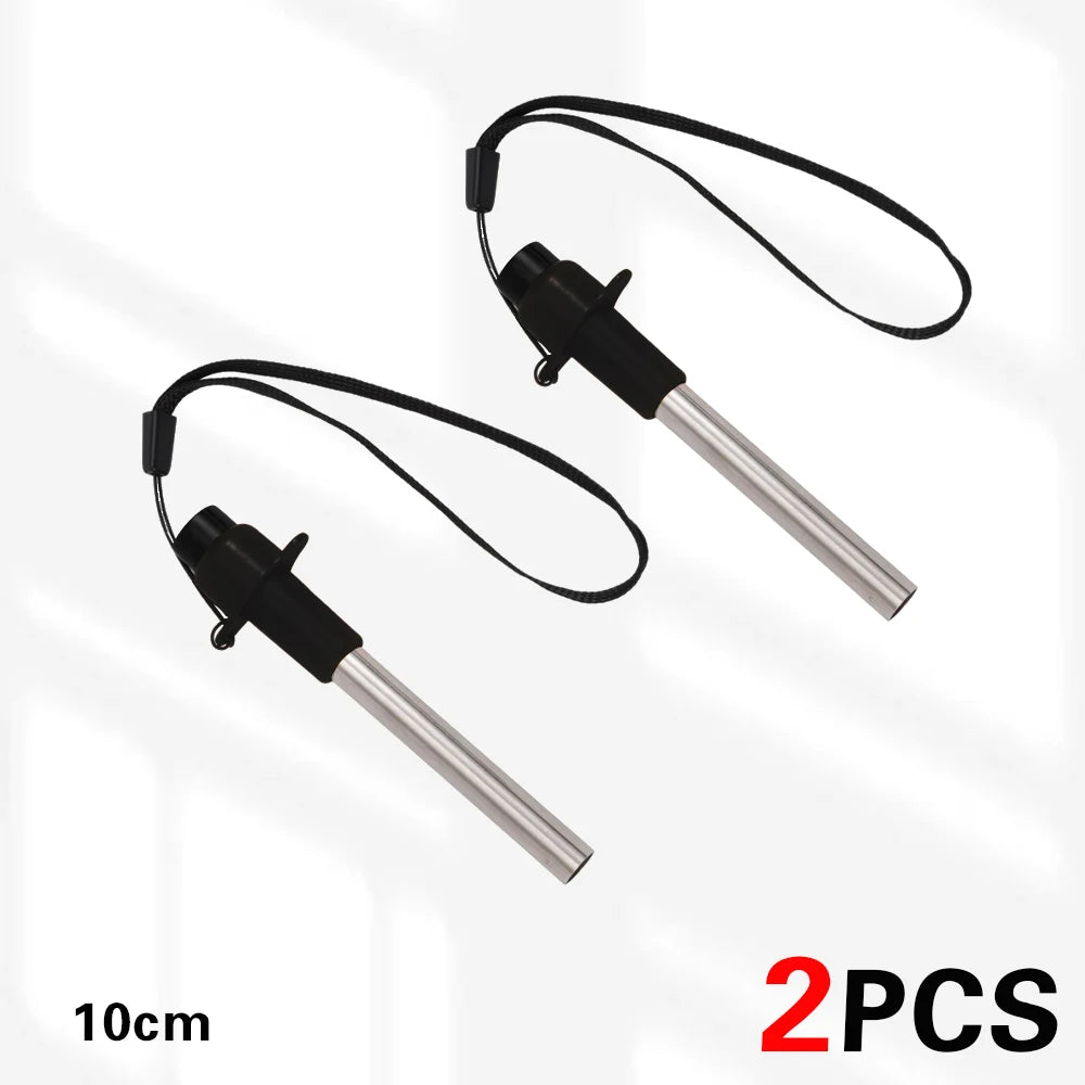Pandatour 1PC Outdoor Camping Mini Electric Lighter Kitchen Household Stove Lgniter Stainless BBQ Piezo One Click Ignition