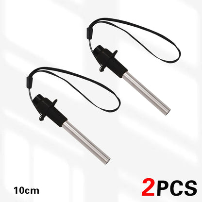 Pandatour 1PC Outdoor Camping Mini Electric Lighter Kitchen Household Stove Lgniter Stainless BBQ Piezo One Click Ignition