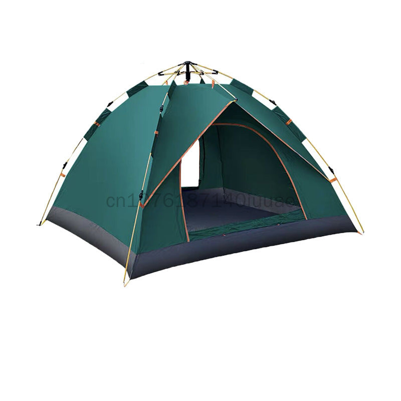 Camping Tent: Automatic Quick-Open Tent - Thickened, Sunscreen, Rainproof