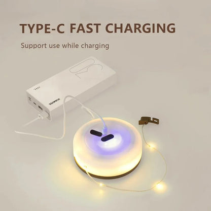 Portable LED Camping Lamp: 10m Type-C Rechargeable