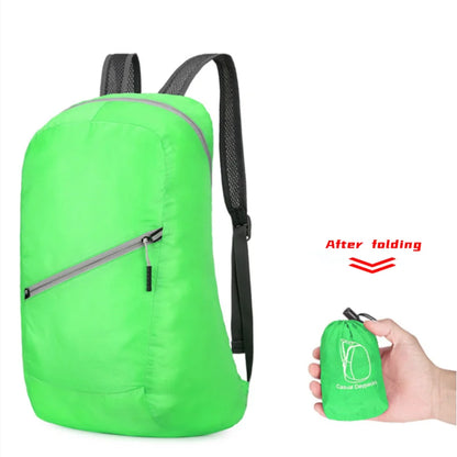 Backpack: Portable Foldable Travel Backpack - Waterproof & Unisex