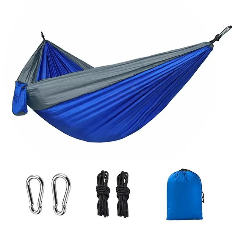 Outdoor Camping Hammock: Portable Parachute for 1-2 People