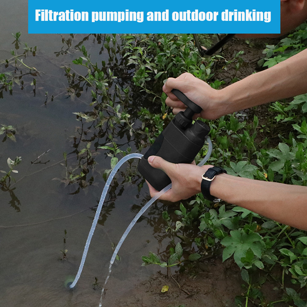 Outdoor Water Filter: Portable Camping Purifier System