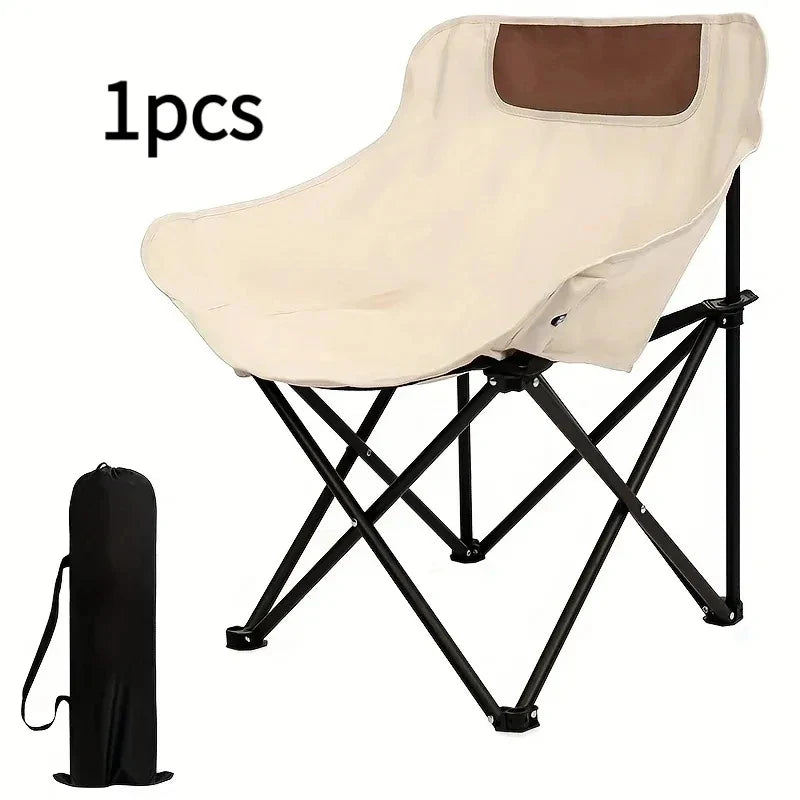 Outdoor Folding Camping Chair, Ultra Light Portable Seat for Picnic, Fishing, Hiking, Camping & Travel, Easy to Carry Chair
