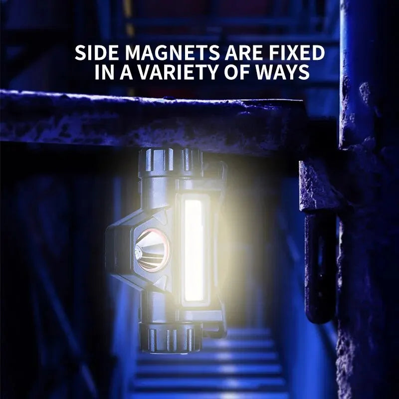 LED Headlamp: Long Battery, Strong Light for Night Fishing