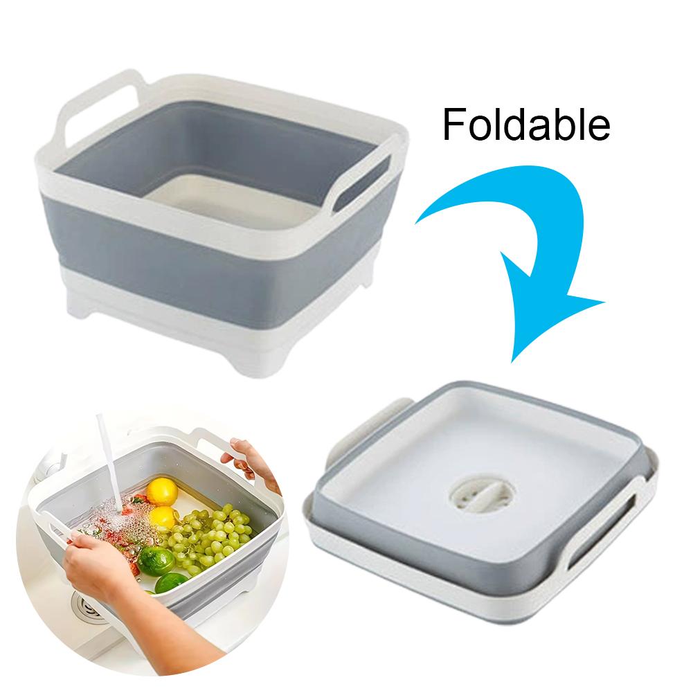 Washbasin: Travel-Friendly Folding Sink Basket