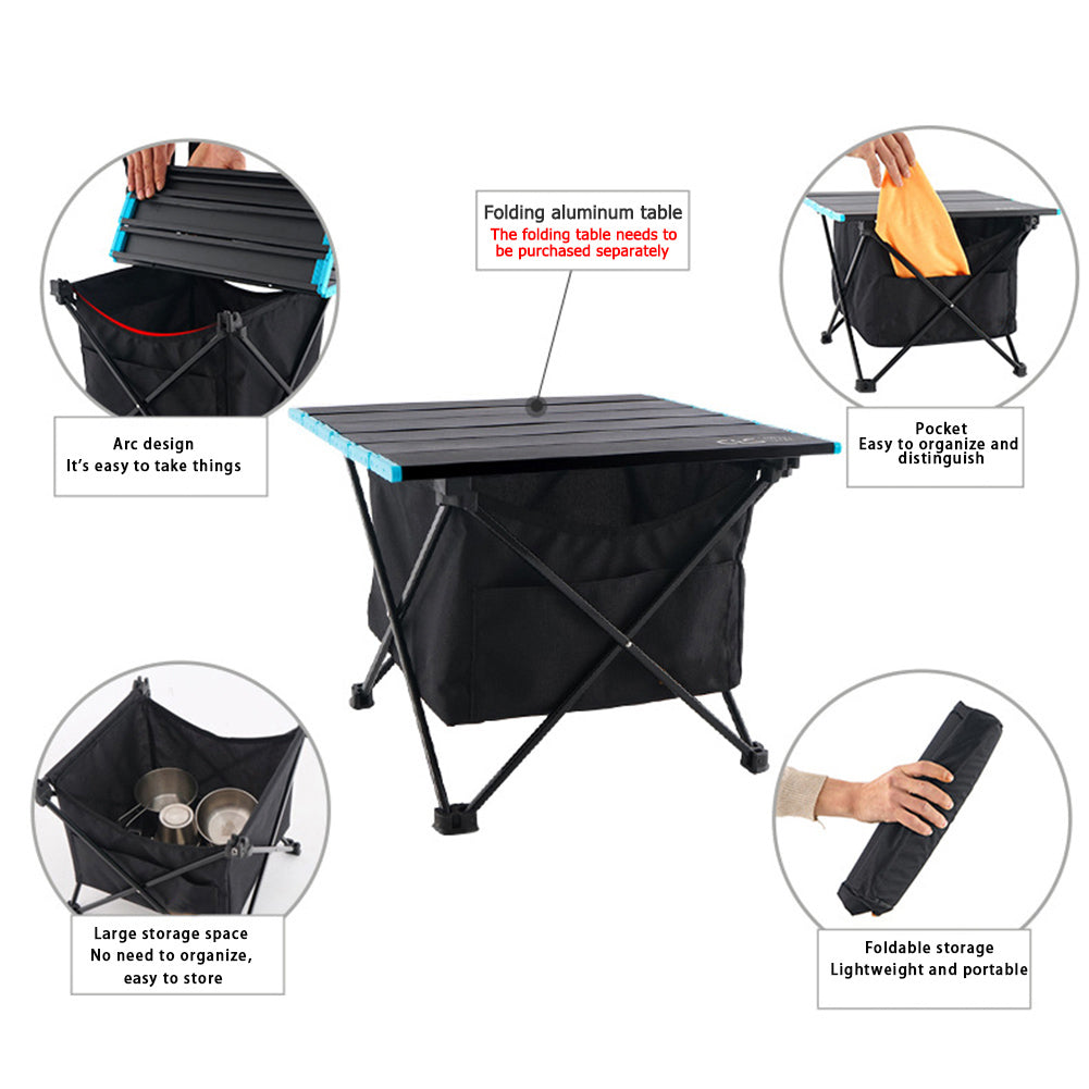 Storage Bag: Portable Camping Table Bag - Foldable Outdoor Storage