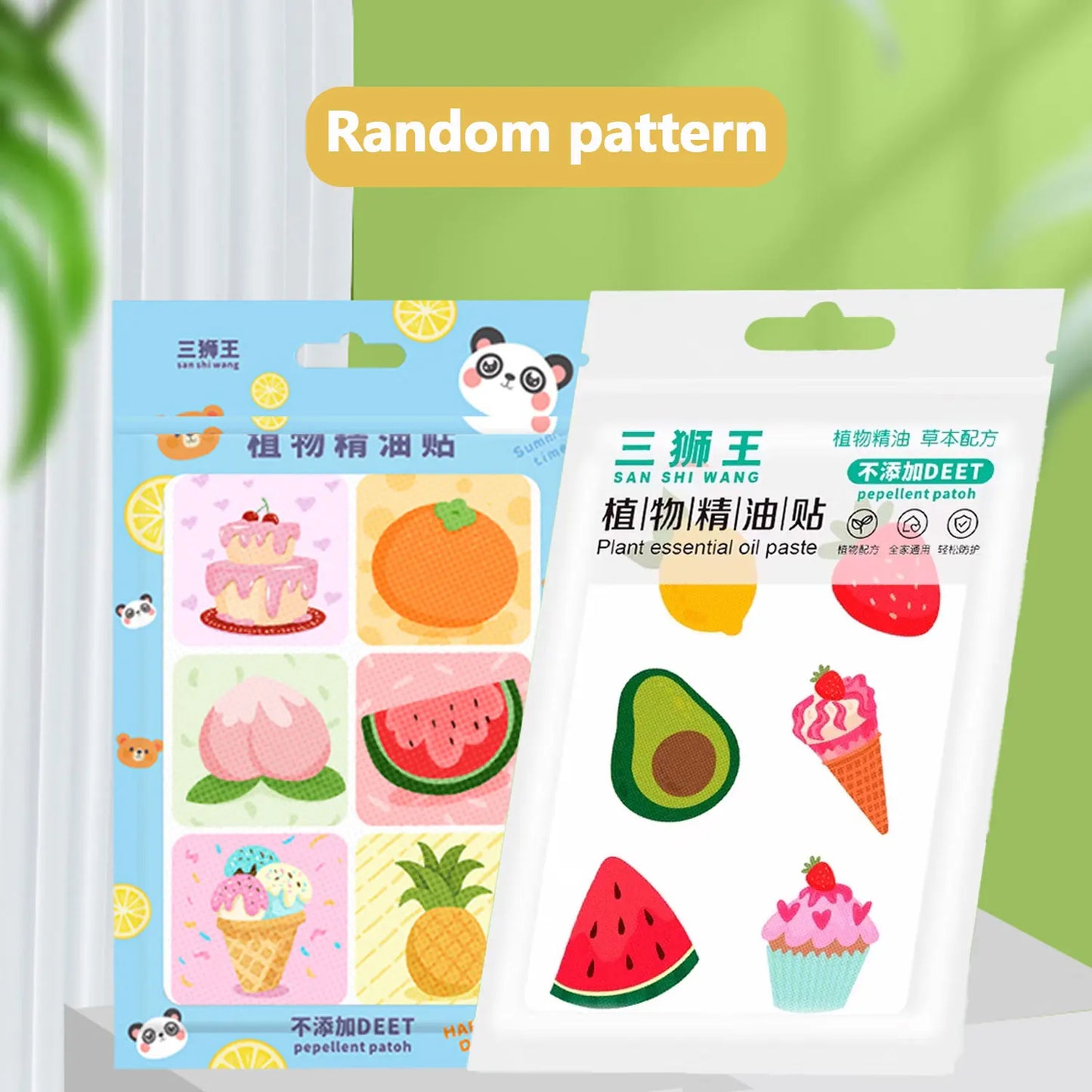 Mosquito Repellent: 36Pcs Plant-Based Mosquito Stickers - Safe for Kids & Pregnant Women