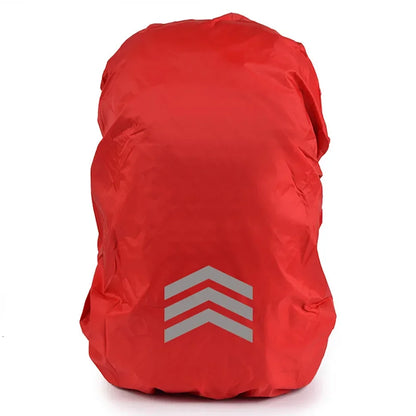 Outdoor Backpack Waterproof Rain Cover Reflective Lightweight Bag Dust Cover for Hiking Mountaineering Safety Travel 18-45L Use