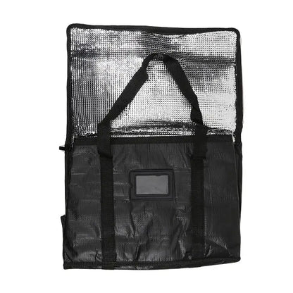 16L Insulated Thermal Cooler Bag Insulation To Keep Cold Large Capacity Portable Lunch Bag Zip Picnic Camping Tin Foil Food Bag