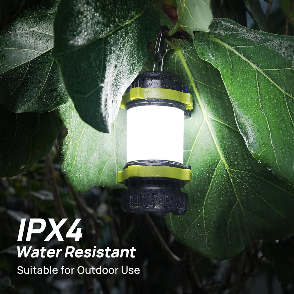 USB Rechargeable Flashlight - 6 Modes LED Camping Lantern