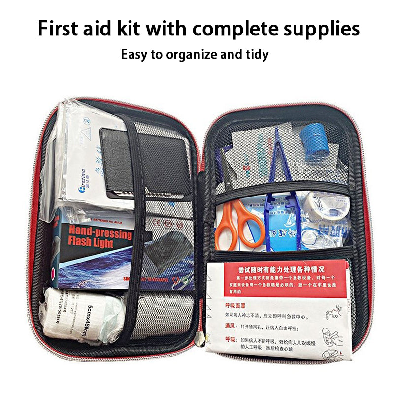 First Aid Kit Outdoor Car Travel Emergency Supplies