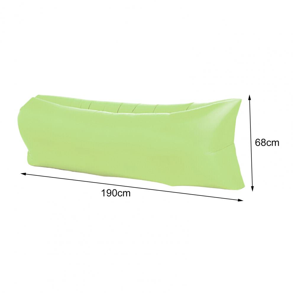 Inflatable Lounger Air Sofa Foldable Sleeping Bag Camping Beach Air Mattress Water Proof Couch Inflatable Lazy Sofa for Picnic