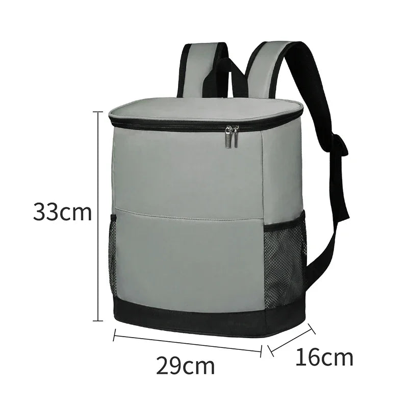 Insulated Bag: Outdoor Backpack Thermal Bag - Insulated & Leak-Proof
