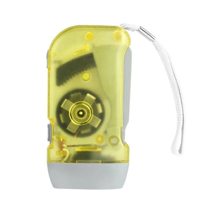 Hand Crank Flashlight: LED Dynamo Emergency Camping Torch