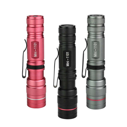 Mini Q5 LED Flashlight: Zoom, Waterproof, 3 Modes