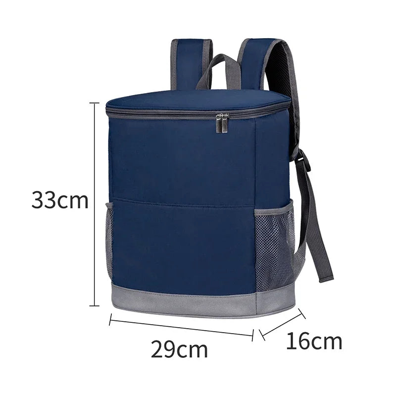 Insulated Bag: Outdoor Backpack Thermal Bag - Insulated & Leak-Proof