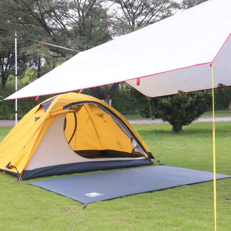 Camping Tent Tarp 210D Waterproof Ground Sheet Mat Multifunction Square,Hexagon,Octagon Picnic Mattress Car Awning Canopy