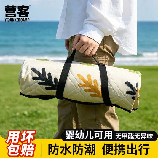 GERC Outdoor Camping Picnic Mat Moisture-proof And Waterproof Portable Spring Outings Foldable