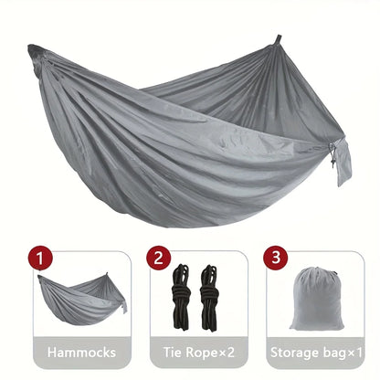 Camping Hammock Set: Lightweight, Durable for Beach & Hiking