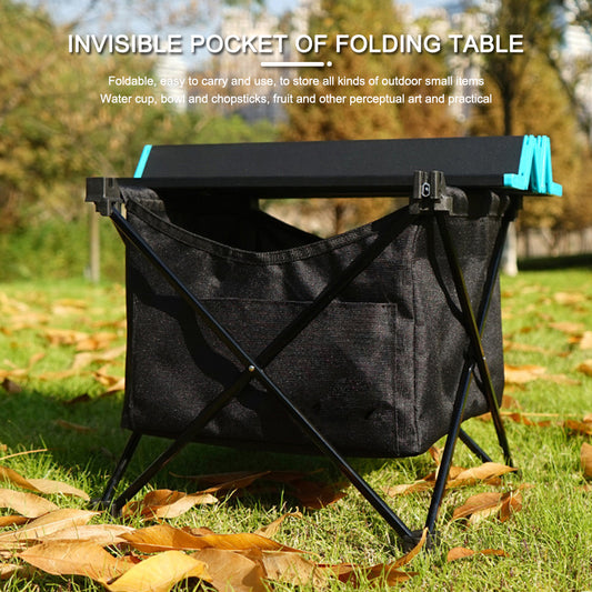 Storage Bag: Portable Camping Table Bag - Foldable Outdoor Storage