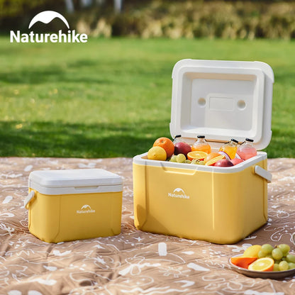 Naturehike 5L Cooler Box Portable Camping Refrigerator Incubator Car Ice Bucket Heat Preservation BBQ Equipment Storage Box