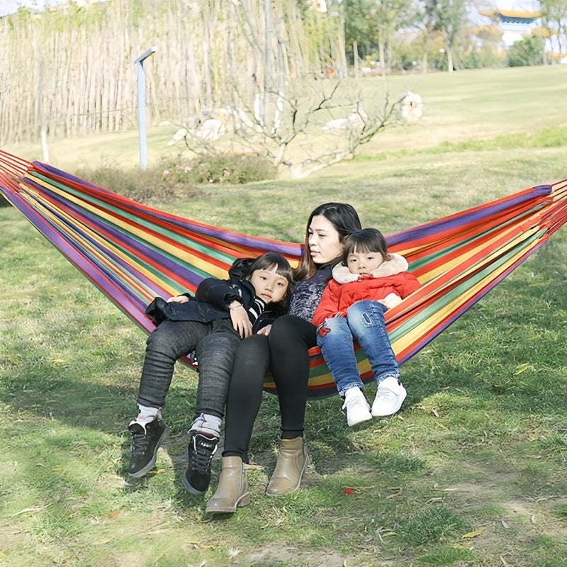 Outdoor Camping Hammock - Double Thick & Portable