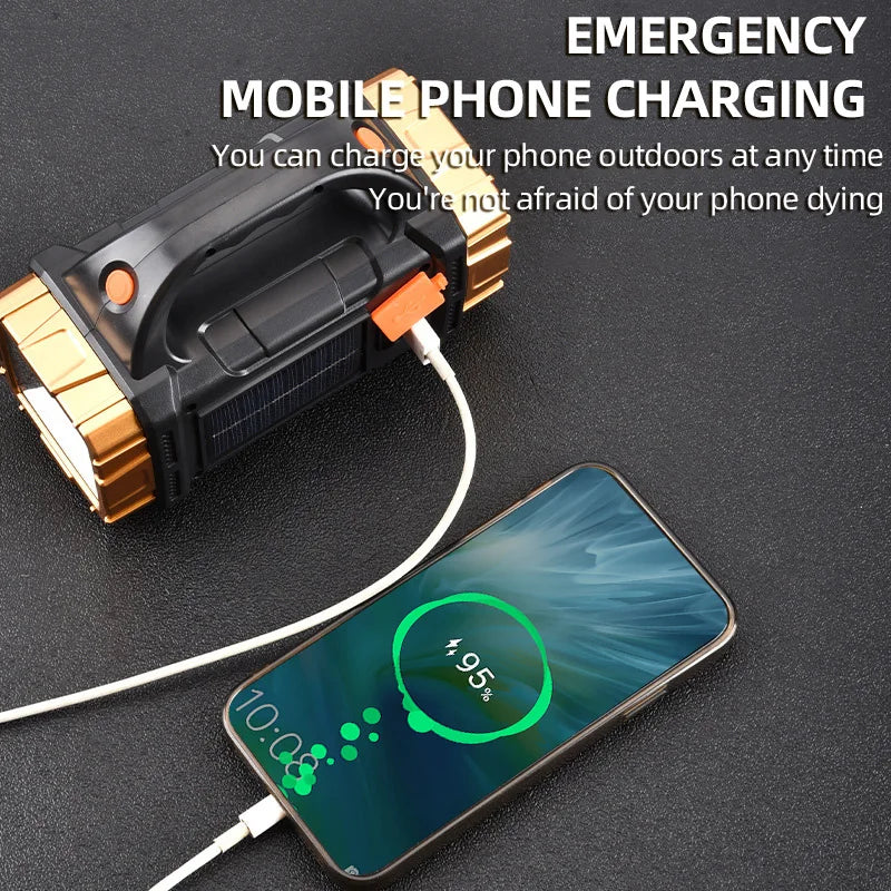 Flash Lights: High Power LED Flashlight - Rechargeable, Waterproof, Multifunction