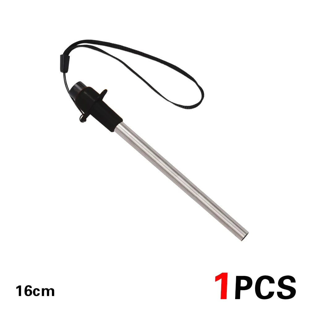 Pandatour 1PC Outdoor Camping Mini Electric Lighter Kitchen Household Stove Lgniter Stainless BBQ Piezo One Click Ignition